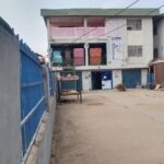 A Two Storey Building comprising a warehouse and residential flats along Lagos Abeokuta Exp Rd Awori Bus Stop Abule Egba Lagos Size of the land: 50 X 250 with set back. Asking price: 300m